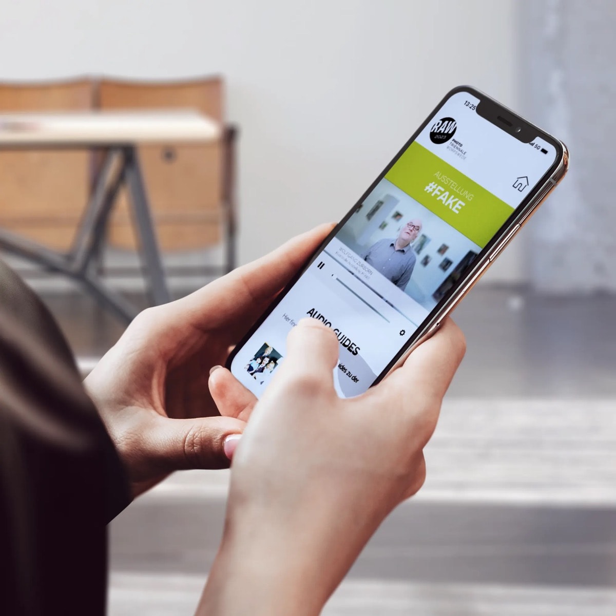 Webdesign – mobile App im Web