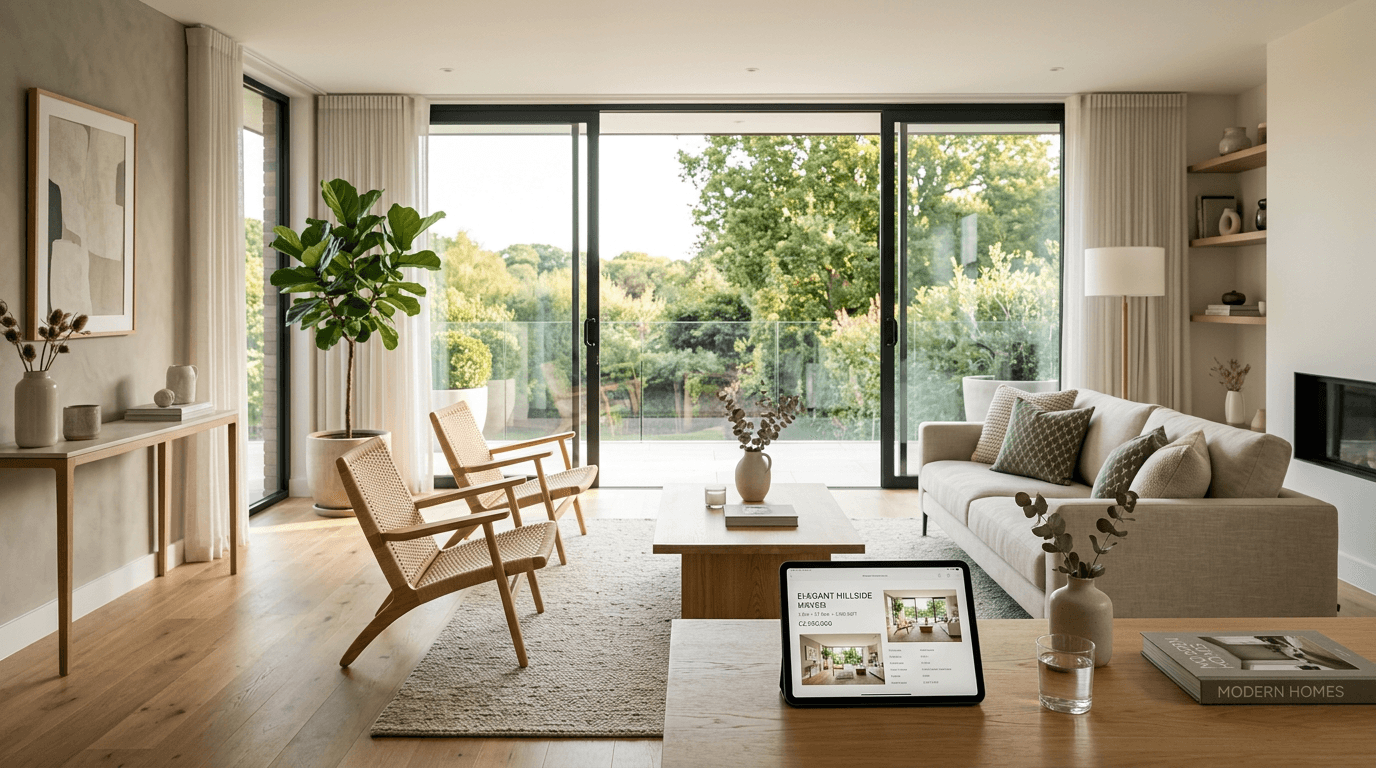 Hochwertiges Immobilien-Interieur – Immobilienmarketing der Werbeagentur Jannes Runge