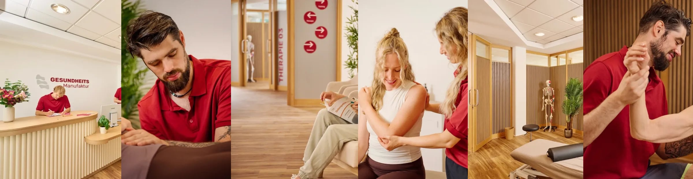 Bildstrecke aus der Praxis: Behandlungsräume, Wartebereich, Therapie